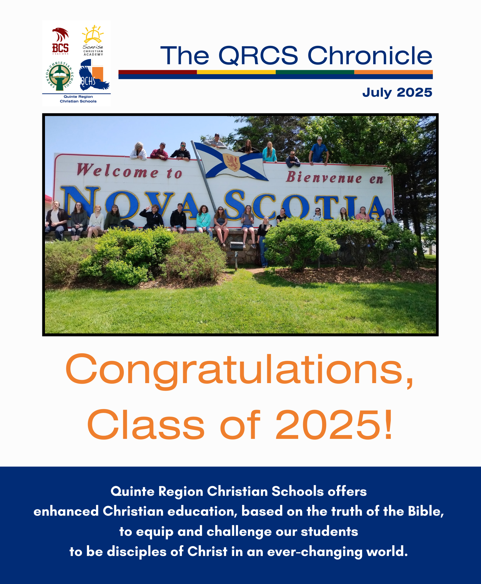 The QRCS Chronicle: July 2025